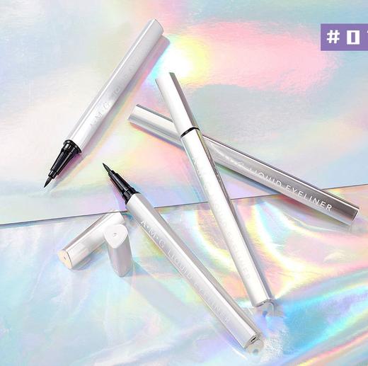 炫彩眼线笔新款幻彩爱心眼线液笔不晕染防水防汗不脱色持久不晕染 极细易卸妆初学者福音 商品图0