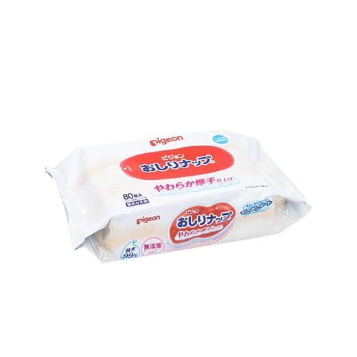 PIGEON/贝亲 清爽型湿巾 80抽*6包JPY带授权招加盟代理 商品图1