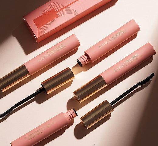 新款推荐彩色睫毛膏 A.M.G烟花粉黛卷翘睫毛膏不晕染防水速干 纤长卷翘 加密加长 持久不晕染立体塑形眉笔七夕节 商品图0