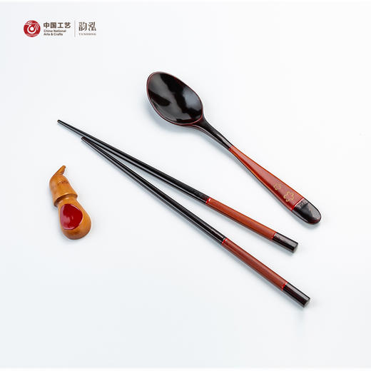 三口之家碗勺筷子礼盒套装家用送礼9027 商品图11