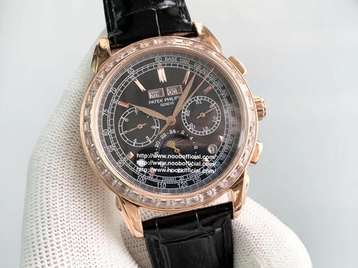 NOOBV2版百达.翡丽超复杂功能计时系列！用心之作，细节方面：1：团队历时两年多精心设计，不计成本，敢为人先，力求wanmei克服重重难关，突破多层技术瓶颈 商品图1