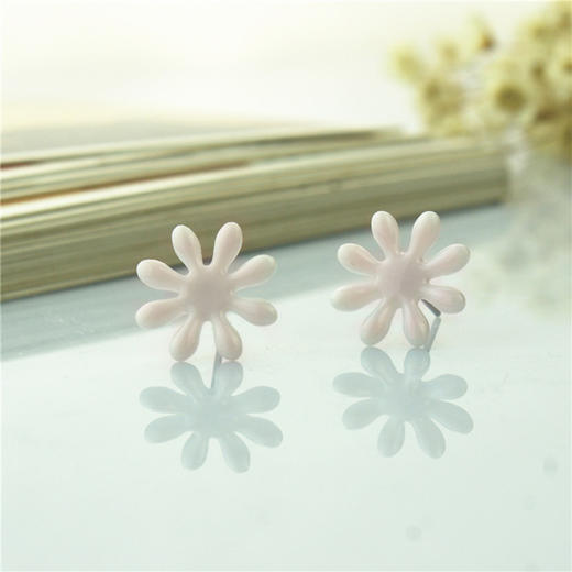 【为思礼合集】手绘小清新甜美耳钉饰品 清新森女系 商品图8