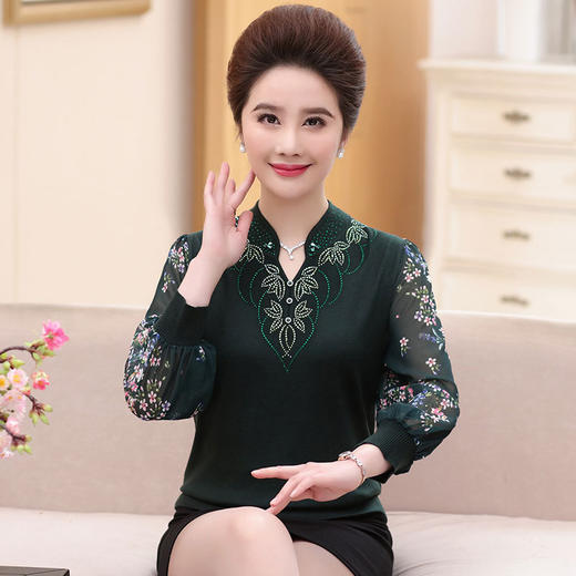 TZW-时尚优雅宽松针织衫 商品图1