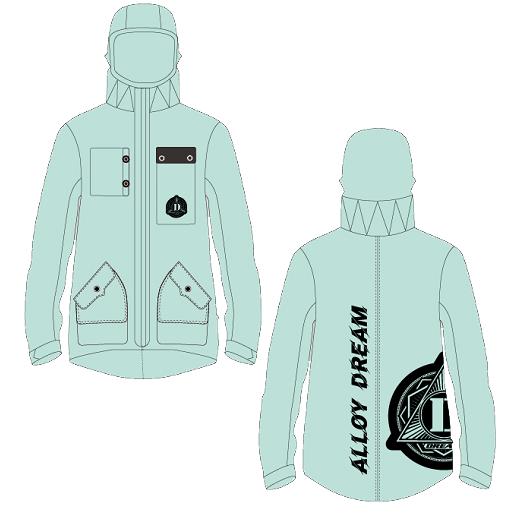 Dream 21-22 新款单板雪服 水绿色 商品图0