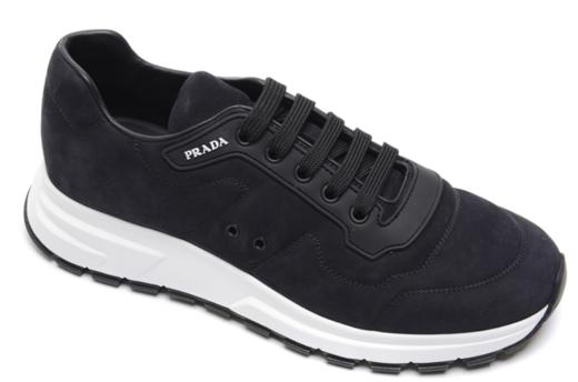 奥莱 [Prada]男士磨砂皮运动鞋19FW（4E3433_037_F0967_19F）JPY带授权招加盟代理 商品图1