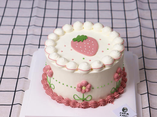草莓手绘蛋糕 商品图1