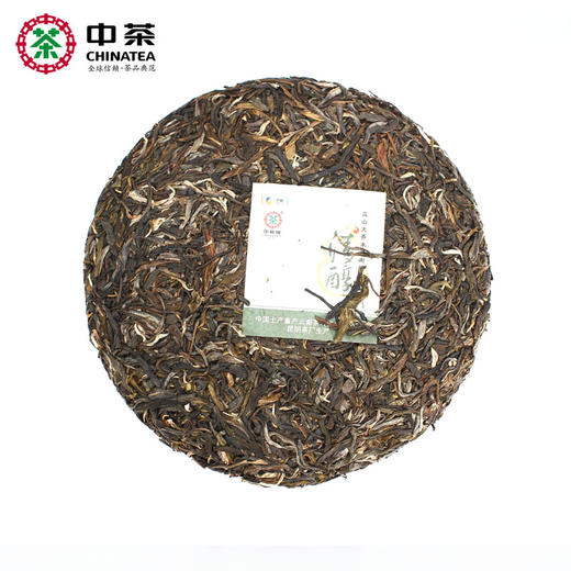 《中粮-中茶》云南普洱茶5年陈 七子饼 高山大乔木老树圆茶 清醇山韵 357g 商品图2