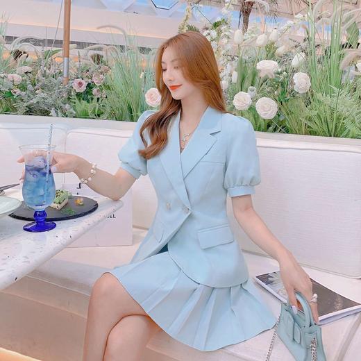 张心子「PD轻职场」职业西装套装裙2021年春秋新款女夏时尚两件套U210352 商品图1