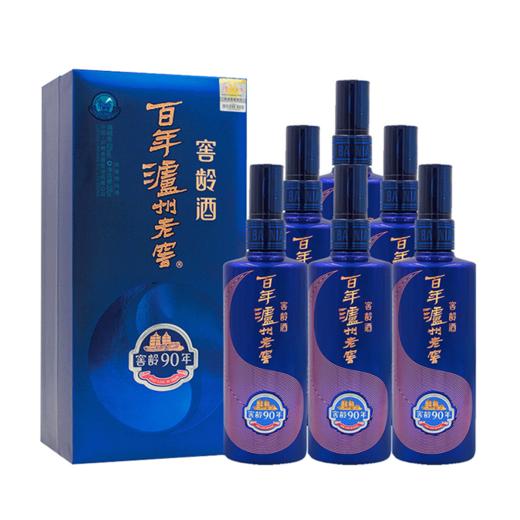 【泸州老窖】百年泸州老窖窖龄酒90年  38度500ml*6 浓香型白酒-三明逸涵专属链接 商品图0