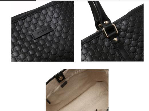 奥莱[GUCCI] Microshima购物袋449647 BMJ1G 1000JPY带授权招加盟代理 商品图4