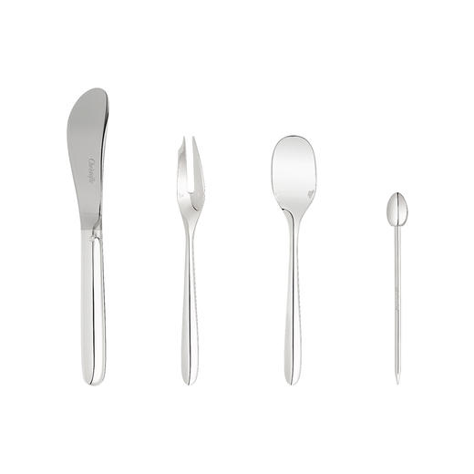 CHRISTOFLE 昆庭 MOOD Party 心境蛋聚会西餐餐具小食盘套装 商品图4