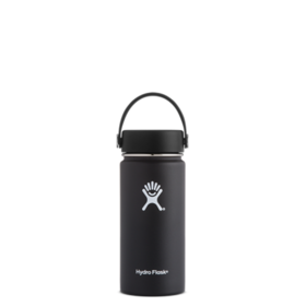 HYDRO FLASK 16oz WIDE MOUTH BLACK 保温瓶(473ml)JPY带授权招加盟代理