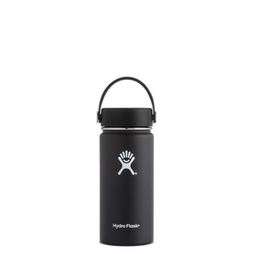 HYDRO FLASK 16oz WIDE MOUTH BLACK 保温瓶(473ml)JPY带授权招加盟代理 商品图0