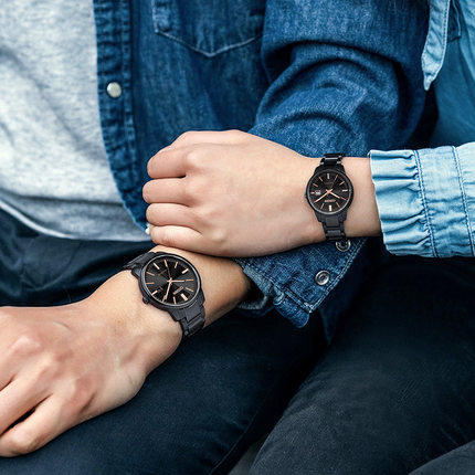 西铁城日本正品不锈钢覆BIP光动能时尚女表(情侣款)EW2597-86E 商品图3