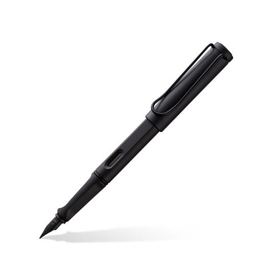 凌美(LAMY)钢笔签字笔墨水笔Safari狩猎者系列 商务办公文具礼品笔 磨砂黑 EF笔尖 吸墨器套装 商品图3