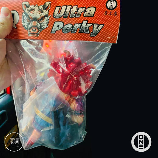 现货 壹工坊 八戒 極上之豚 Ultra Porky 3周年版 搪胶 商品图5