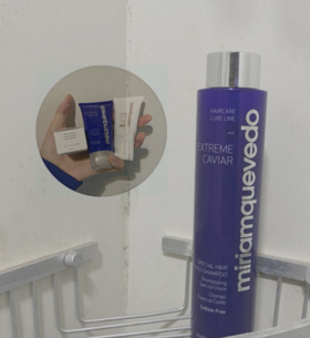 #跟着好物馆买买买 迷莲卡薇洗发水-洗完发根挺蓬松，发丝也很顺滑