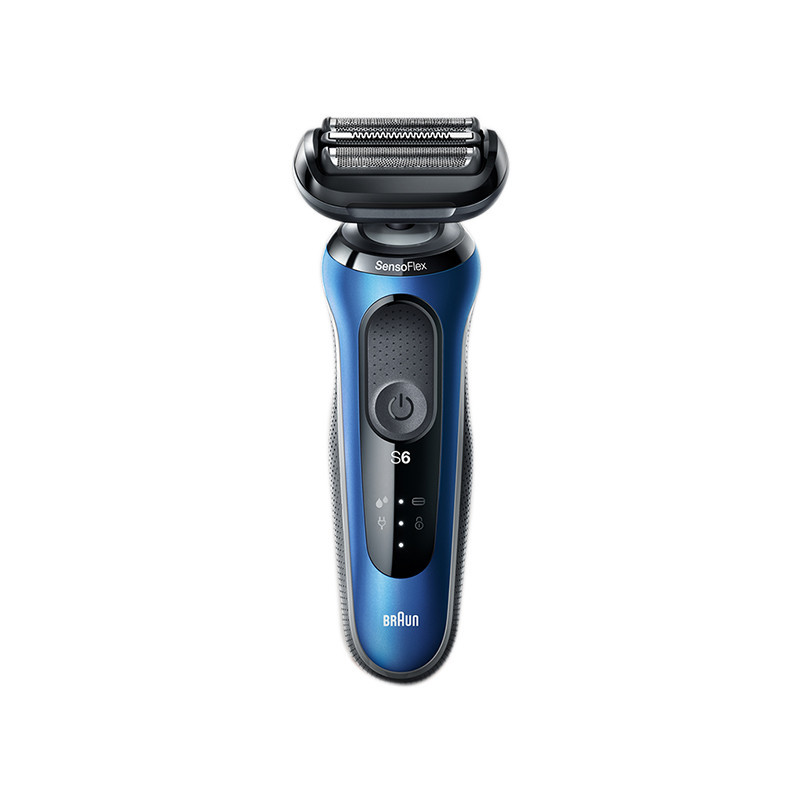 BRAUN/德国家用电器名牌*朗 新6系4300CS电动剃须刀 蓝色JPY带授权招加盟代理