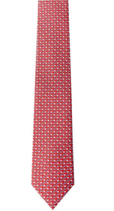 奥莱[菲拉格慕]（35 0208 0729974）21SS男士领带JPY带授权招加盟代理 商品图0