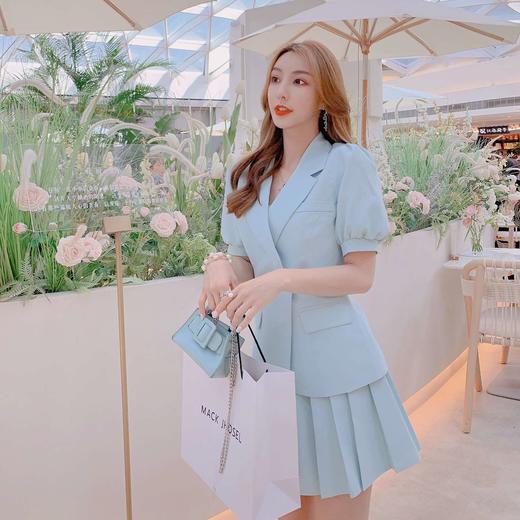张心子「PD轻职场」职业西装套装裙2021年春秋新款女夏时尚两件套U210352 商品图2