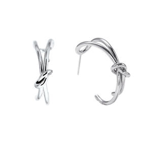 HEI KNOT HOOP EARRING 耳饰JPY带授权招加盟代理