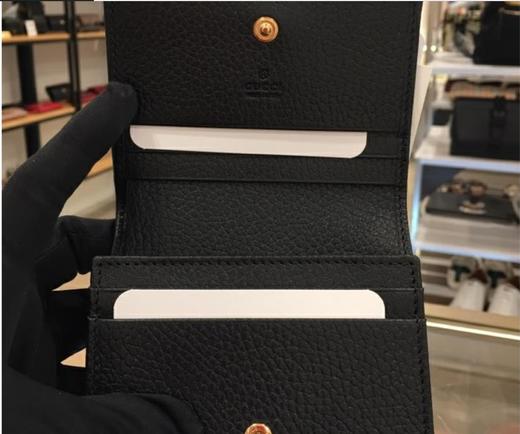 奥莱 Gucci Mamon皮革卡包（456126 CAO0G 1000）JPY带授权招加盟代理 商品图4