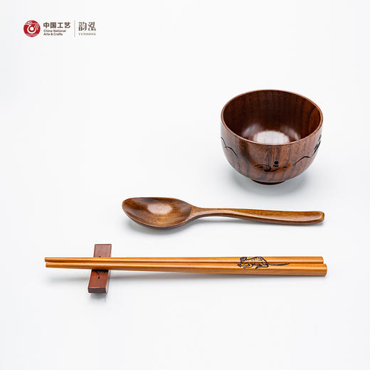 十二生肖实木碗勺套装9993 商品图12