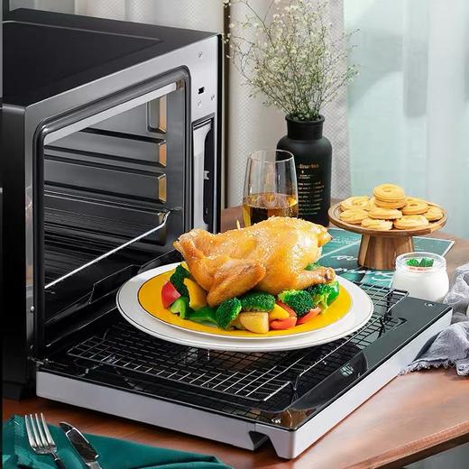 长帝ZTB32Q烤箱家用小型烘焙多功能全自动蒸烤箱电子蒸烤一体机 商品图4