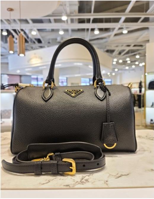 奥莱普拉达（Prada）Vitello皮革手提袋1BB797-2E8K-F0002JPY带授权招加盟代理 商品图0