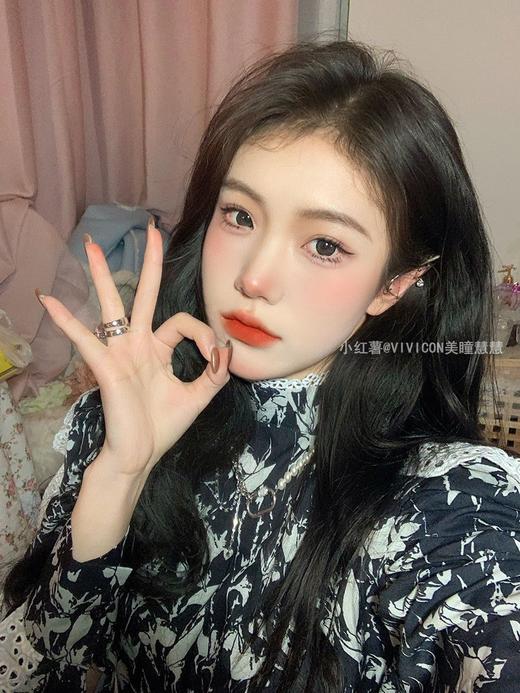 【中直径】Deekay-G398黑-14.2mm【年抛 0-1000度 含有525/575】 商品图7