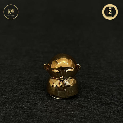 现货 壹工坊 黄金三宝 悟空 佛祖 八戎  搪胶 摆件 商品图3