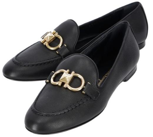 奥莱[菲拉格慕]（GALIE NERO 0739526）女士Gancini乐福鞋20FWJPY带授权招加盟代理 商品图0