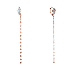 HESTIA 14K GOLD PIN ROMANTIC DREAM ONE TOUCH EARRINGS 耳饰JPY带授权招加盟代理