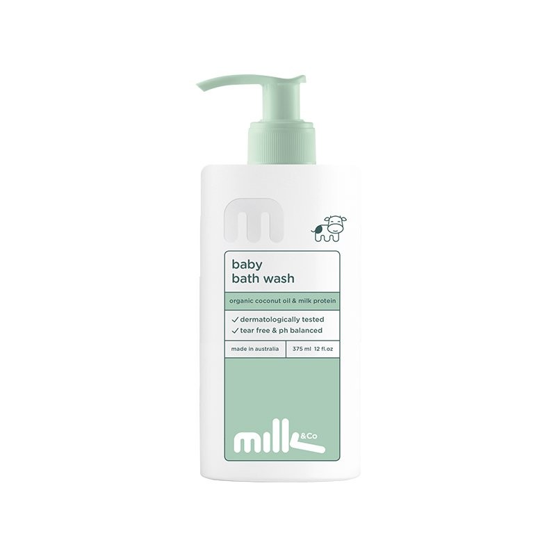 MILK & CO 婴儿挤压式沐浴露 375MLJPY带授权招加盟代理