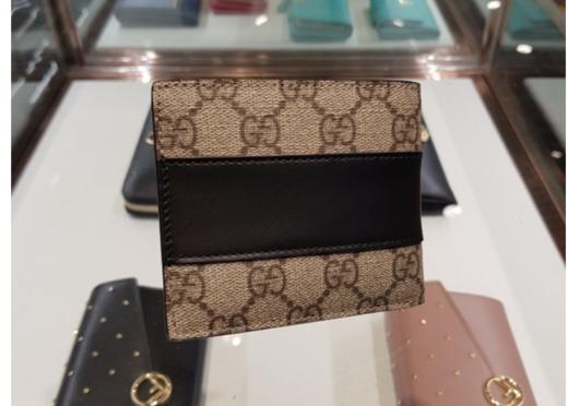奥莱Gucci伊甸园GG Supreme双折钱包451240 KGDHN 9769JPY带授权招加盟代理 商品图1