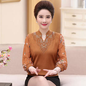 TZW-时尚优雅宽松针织衫