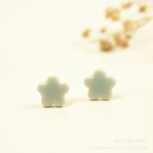 【为思礼合集】手绘小清新甜美耳钉饰品 清新森女系 商品图10