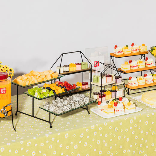 【企业茶歇甜品台】花样甜品，免费摆台，盛宴定制，高端大气，仪式满满！适合20-120人左右食用。需提前2天预约（中山） 商品图9