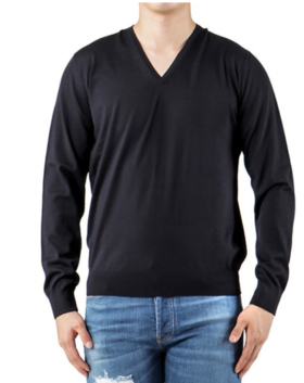 奥莱[普拉达]（UMM985 C5W F0SVF）男士V领针织毛衣19SSJPY带授权招加盟代理