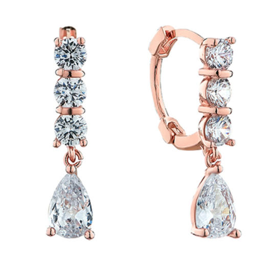 HESTIA 14K GOLD PIN ROMANCE ONE TOUCH EARRINGS 耳饰JPY带授权招加盟代理 商品图0