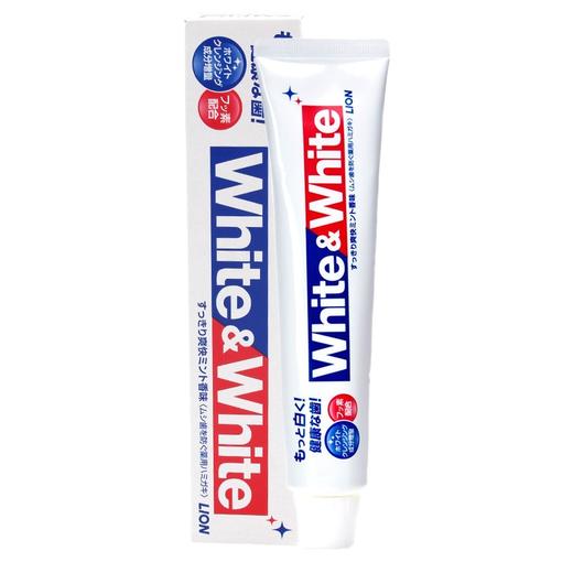 LION/狮王 WHITE&WHITE特效美白牙膏 150G 有白标JPY带授权招加盟代理 商品图0
