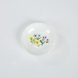 [现代住宅] 新款  可爱的玫瑰花图案餐具 花卉印花盘子JPY带授权招加盟代理 商品图1