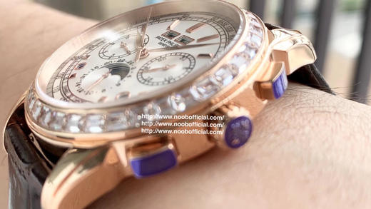 NOOBV2版百达.翡丽超复杂功能计时系列！用心之作，细节方面：1：团队历时两年多精心设计，不计成本，敢为人先，力求wanmei克服重重难关，突破多层技术瓶颈 商品图6