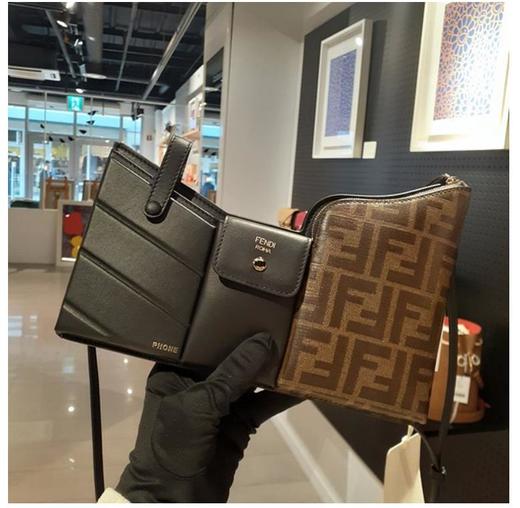 奥莱FENDI芬迪多口袋迷你包（8BS025 A5MP F14R8）JPY带授权招加盟代理 商品图2