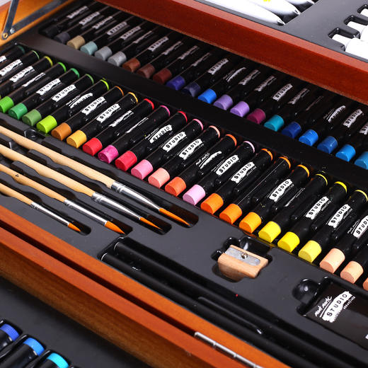 蒙玛特174件绘画套装（单个装）文具颜料美术工具 商品图1