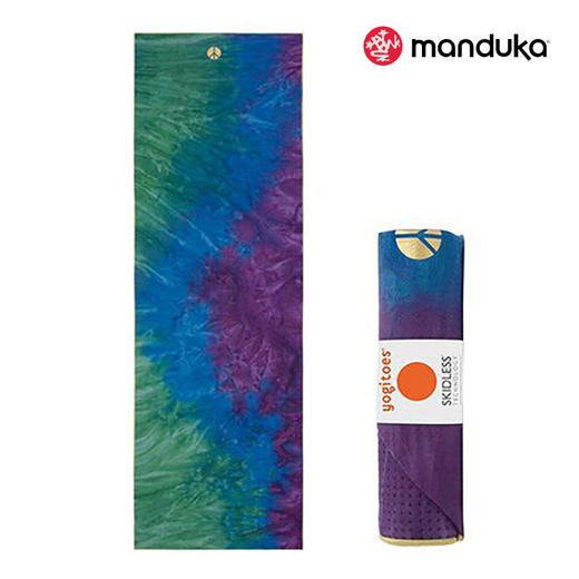【清仓秒】美国原装 Manduka yogitoes 2.0 skidless 青蛙 吸汗防滑瑜伽铺巾（活动产品，收货后7天内支持调换，不退） 商品图0