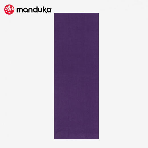 【清仓秒】美国原装 Manduka eQua  仿绒面纤维编织吸汗速干可机洗多功能 青蛙瑜伽铺巾（活动产品，收货后7天内支持调换，不退） 商品图3