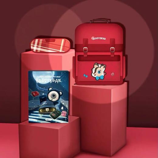 杯具熊童趣学生书包儿童小学可爱卡通背包 商品图3