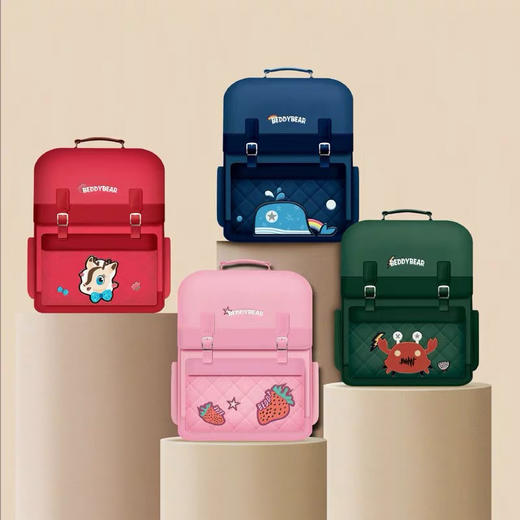 杯具熊童趣学生书包儿童小学可爱卡通背包 商品图0