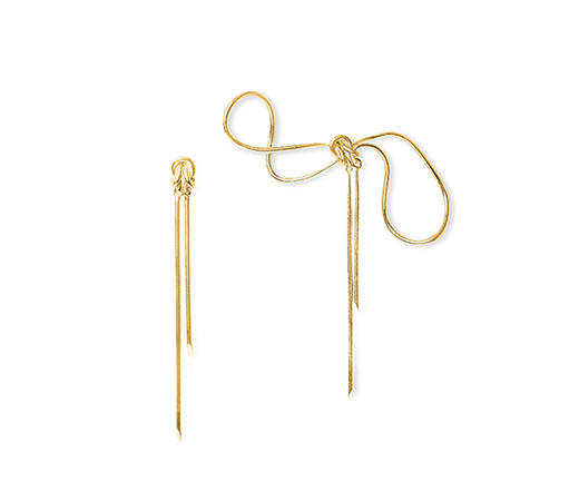 北京仓｜BEATRIZ PALACIOS-Bow-蝴蝶结 不对称 耳环  [西班牙设计师] 商品图1